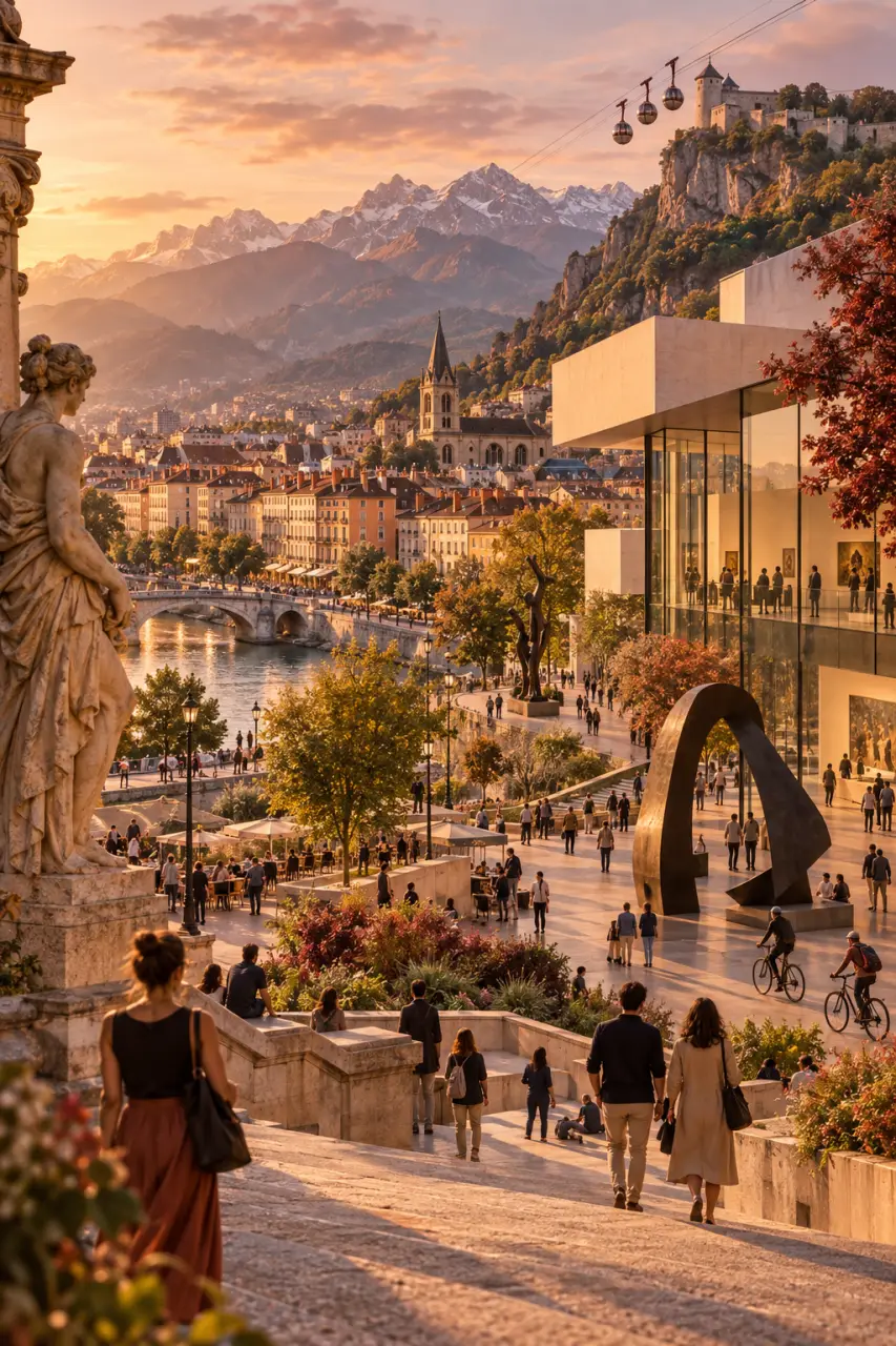 Grenoble culture : un parcours entre patrimoine, création contemporaine et métropole