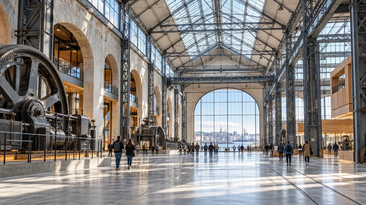 Brest culture aux Ateliers des Capucins, ancien site industriel réhabilité